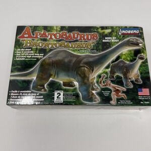 APATOSAURUS BRONTOSAURUS DINOSAUR LINDBERG PLASTIC MODEL KIT #70281 NEW SEALED